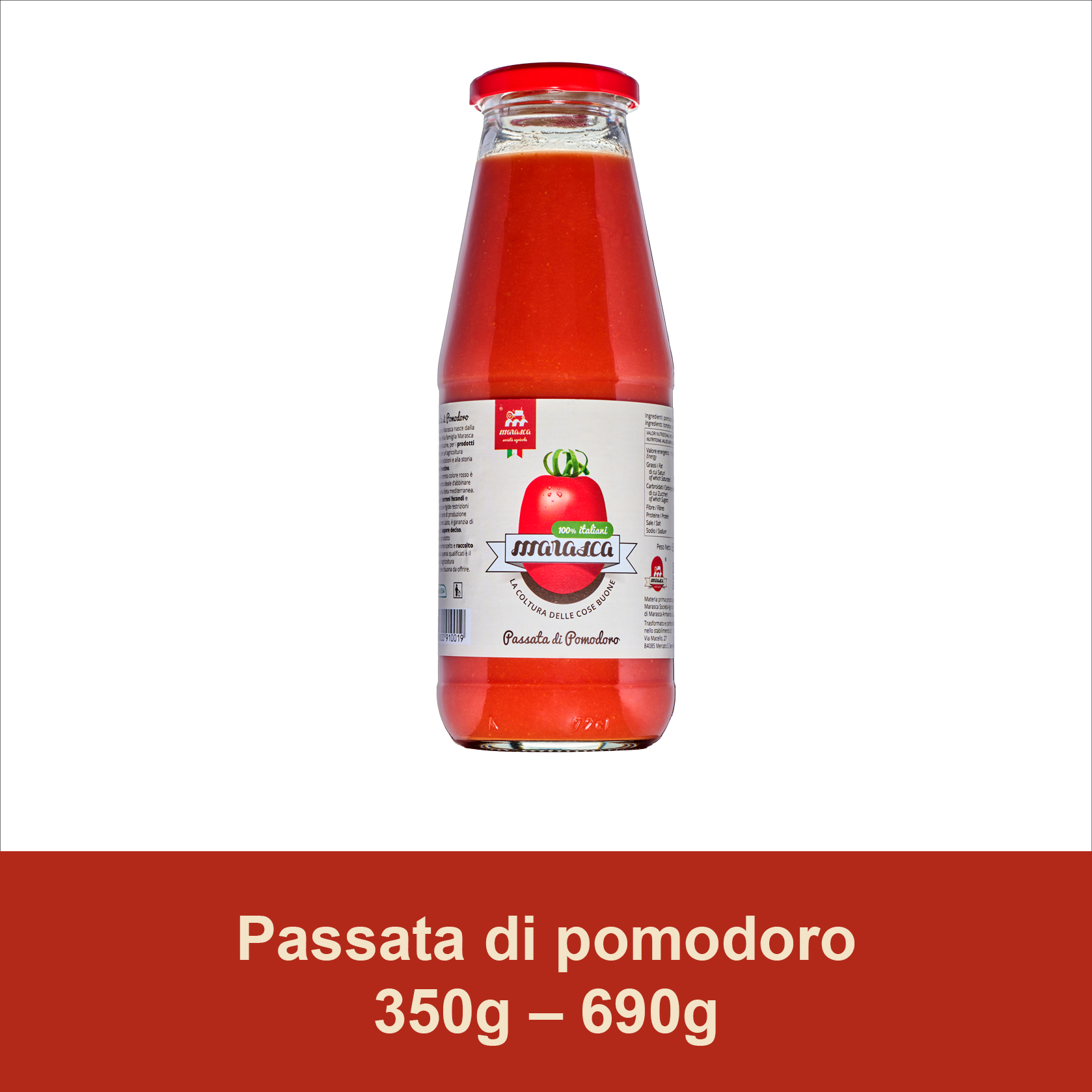 Passata di pomodoro 350g – 690g