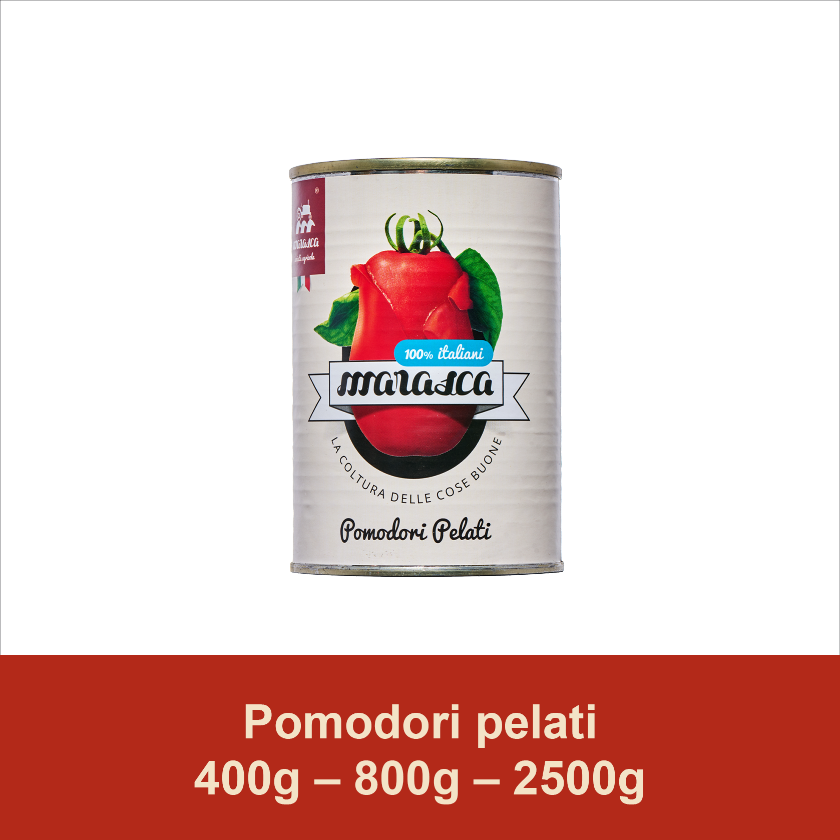 Pomodori pelati 400g – 800g – 2500g